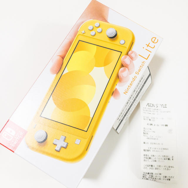 Nintendo Switch Lite イエロー 2020年5月3日購入