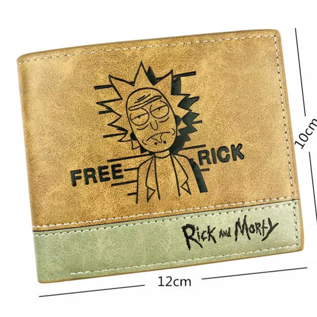 Rick And Morty   リック・アンド・モーティ　二つ折り財布