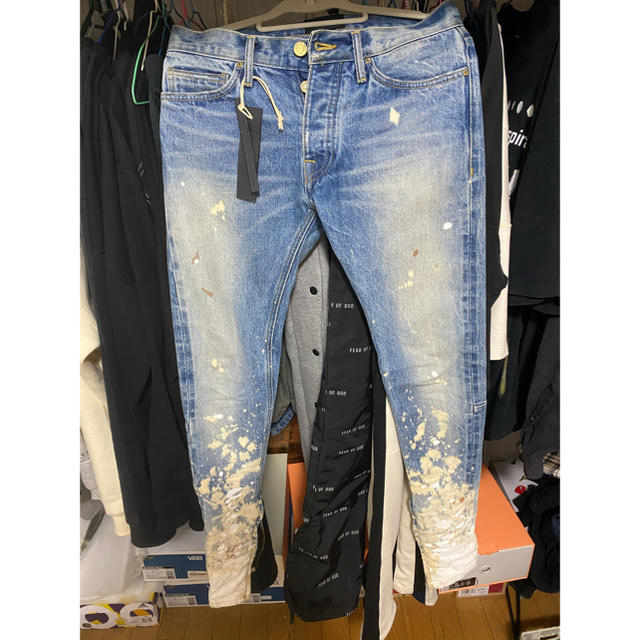 デニム/ジーンズfearofgod 5th paiting denim pants 29