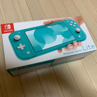 ニンテンドウ(任天堂)のNintendo Switch  Lite ターコイズ(家庭用ゲーム機本体)