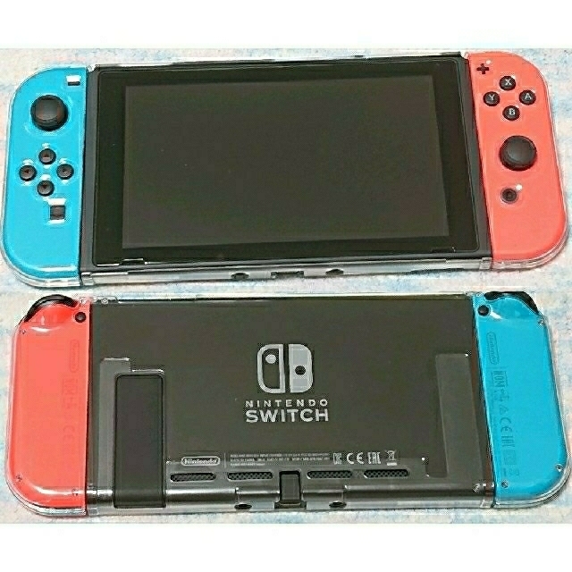 Nintendo Switch ネオンブルー/ネオンレッド 新型 美品