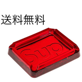 シュプリーム(Supreme)のSupreme Debossed Glass Ashtray RED 灰皿(灰皿)