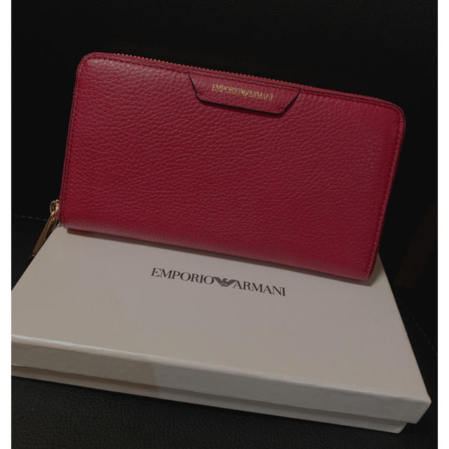 Emporio Armani(エンポリオアルマーニ)の[正規]エンポリオアルマーニ*ラウンドウォレット*長財布 レディースのファッション小物(財布)の商品写真