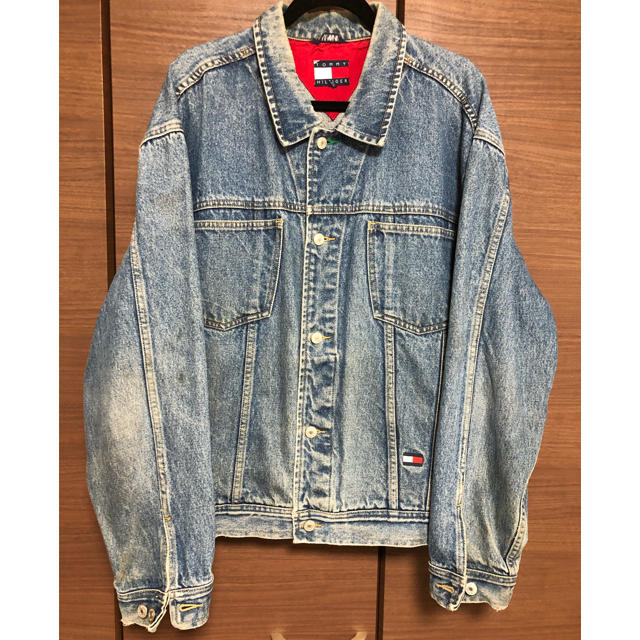 出品7/8まで 超希少 90's ヴィンテージ トミージーンズ デニムジャケット 出品7/8まで 超希少 90's ヴィンテージ トミージーンズ デニムジャケット