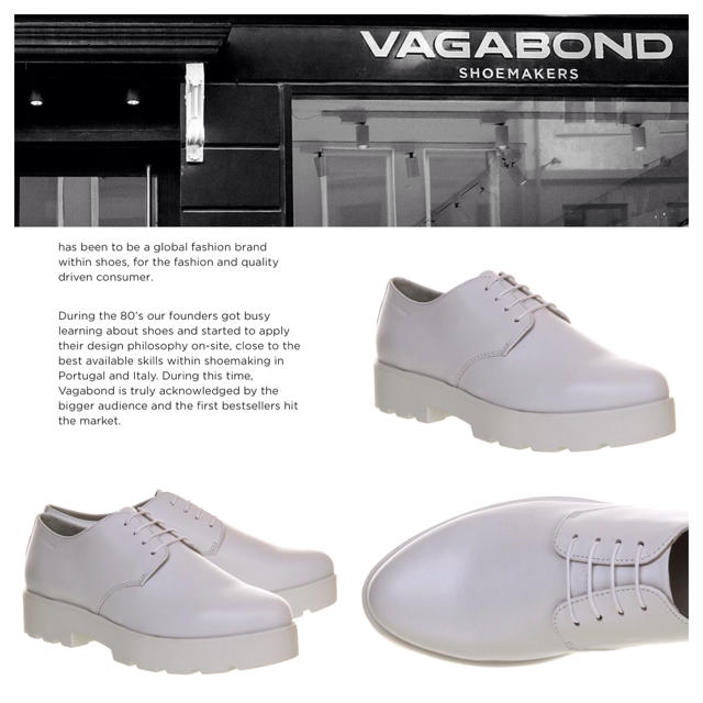 COS(コス)の本革靴☆ Vagabond Aurora Shoes white leather レディースの靴/シューズ(ローファー/革靴)の商品写真