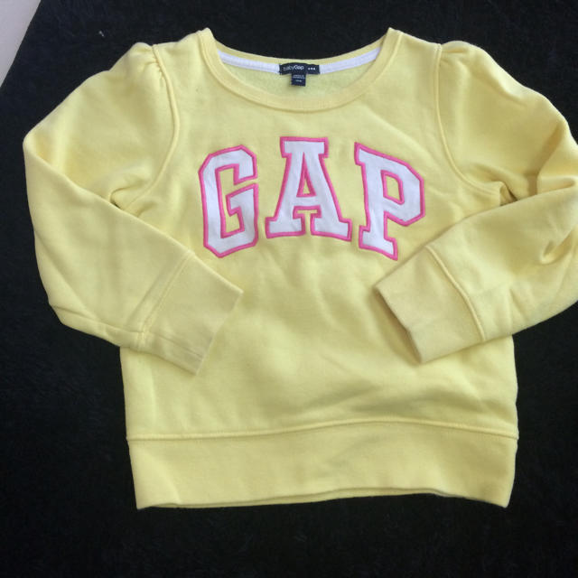 babyGAP(ベビーギャップ)のGAP 裏起毛 トレーナー キッズ/ベビー/マタニティのキッズ服女の子用(90cm~)(ニット)の商品写真