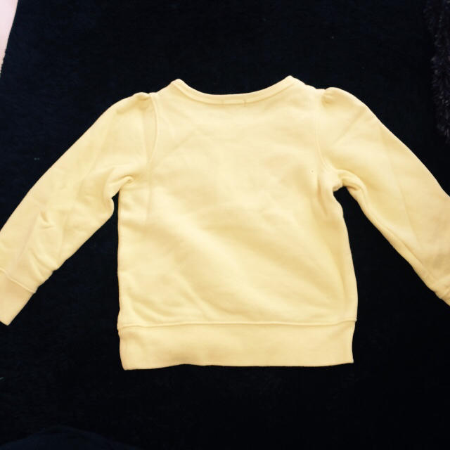 babyGAP(ベビーギャップ)のGAP 裏起毛 トレーナー キッズ/ベビー/マタニティのキッズ服女の子用(90cm~)(ニット)の商品写真