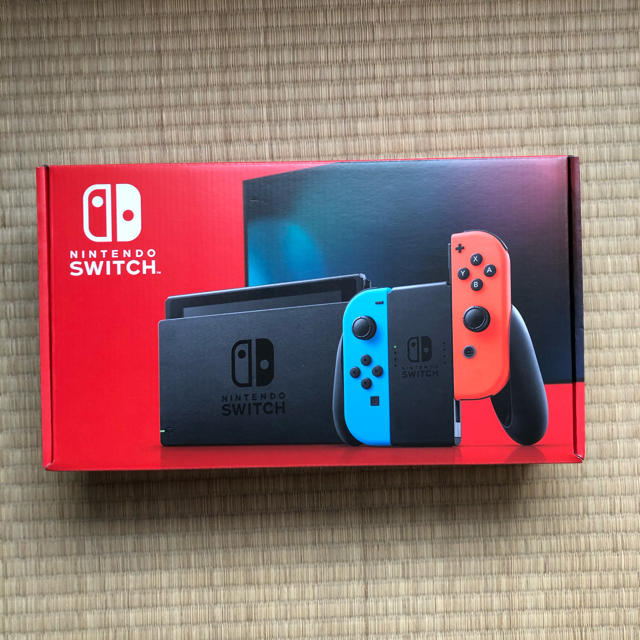 Nintendo Switch(ニンテンドースイッチ)のNintendo Switch ネオンブルー/ネオンレッド エンタメ/ホビーのゲームソフト/ゲーム機本体(家庭用ゲーム機本体)の商品写真