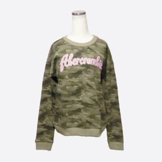 アバクロンビーアンドフィッチ(Abercrombie&Fitch)の★新品★アバクロンビーキッズ★カモフラクルースウェット (Camo/13-14)(Tシャツ/カットソー)