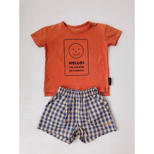 bobo chose(ボボチョース)のtinycottons タイニーコットンズ 2枚セット Tシャツ キッズ/ベビー/マタニティのキッズ服男の子用(90cm~)(Tシャツ/カットソー)の商品写真