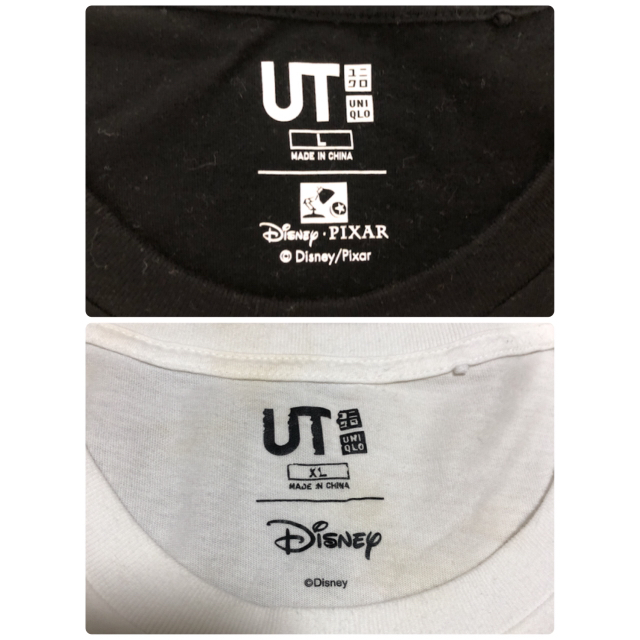 UNIQLO(ユニクロ)のTシャツ 2枚 セット ディズニー コラボ UT UNIQLO ユニクロ メンズのトップス(Tシャツ/カットソー(半袖/袖なし))の商品写真