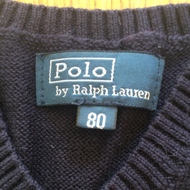 Ralph Lauren(ラルフローレン)のラルフベスト♡ キッズ/ベビー/マタニティのベビー服(~85cm)(ニット/セーター)の商品写真