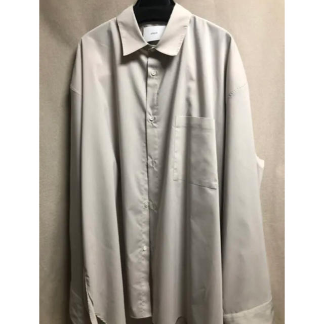 Stein oversized down pat shirt Beige