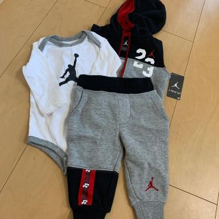 ナイキ(NIKE)の新品タグ付き ジョーダンベビー服(ロンパース)