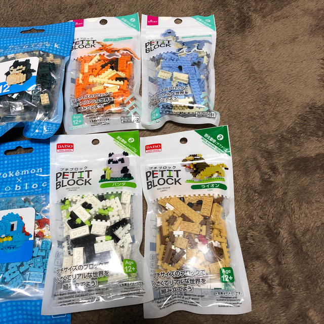 ポケモン(ポケモン)のナノブロック  ポケモンなど多数　新品未開封 キッズ/ベビー/マタニティのおもちゃ(積み木/ブロック)の商品写真