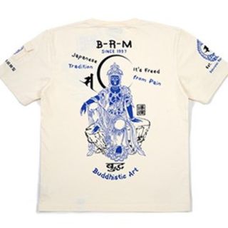 テッドマン(TEDMAN)の爆裂爛漫娘/観音菩薩/Tｼｬﾂ/白/rmt-304/ﾃｯﾄﾞﾏﾝ/ｶﾐﾅﾘ(Tシャツ/カットソー(半袖/袖なし))