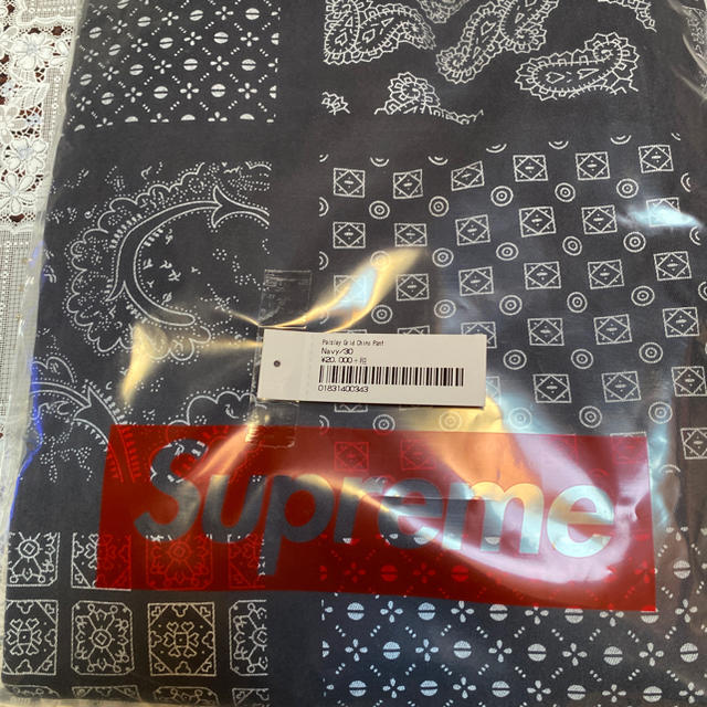 supreme paisley チノパン ネイビー30