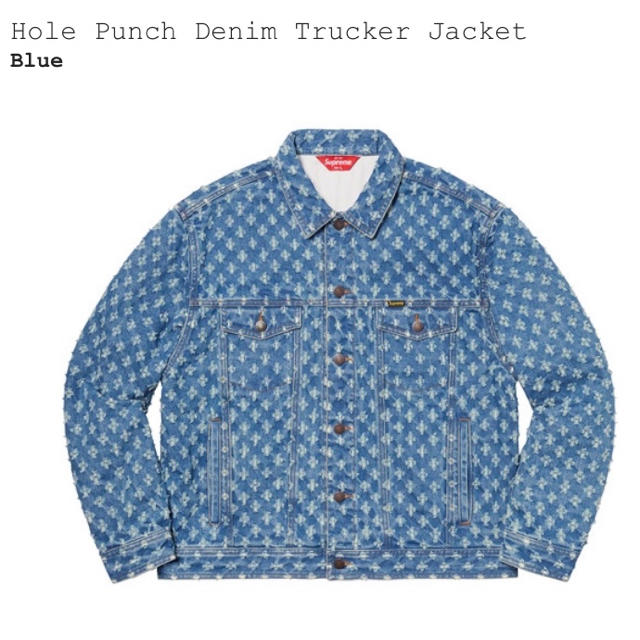 Lx4 Supreme Hole Punch Denim Trucker 1