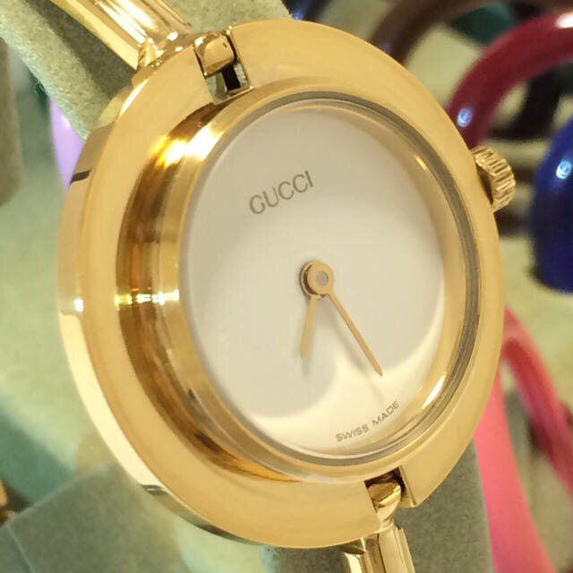 Gucci(グッチ)の1.美品 グッチ GUCCI 時計 チェンジベゼル レディースのファッション小物(腕時計)の商品写真