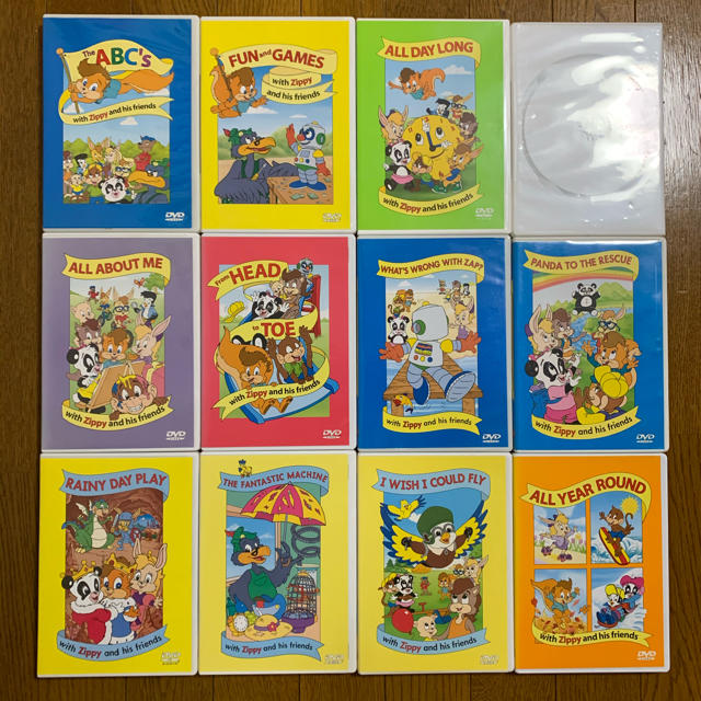 with Zippy and his friends DVD12枚セット
