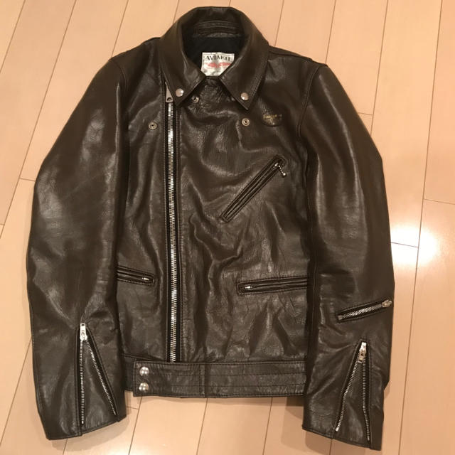 Lewis Leathers(ルイスレザー)のルイスレザー  441T サイクロン　希少ブラウン メンズのジャケット/アウター(ライダースジャケット)の商品写真