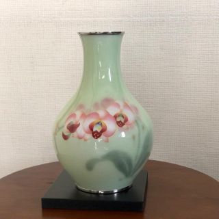 七宝焼 花瓶 ツボ 壺(花瓶)