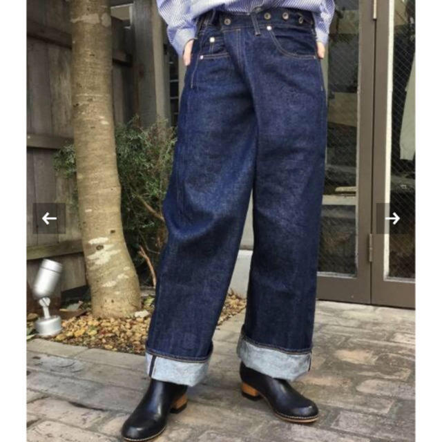 JOURNAL STANDARD(ジャーナルスタンダード)のchimala チマラ★ Wide Big Denim★定価38,500 レディースのパンツ(デニム/ジーンズ)の商品写真