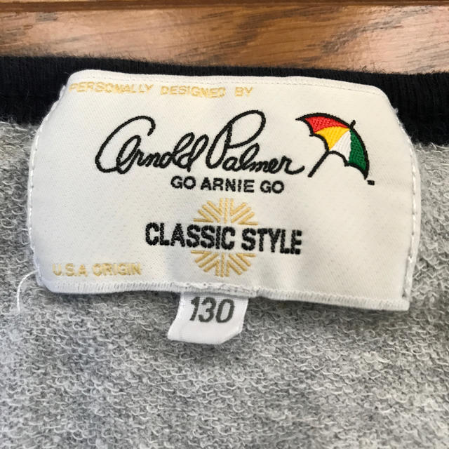 Arnold Palmer(アーノルドパーマー)のキッズ　シャツ　アーノルドパーマー キッズ/ベビー/マタニティのキッズ服男の子用(90cm~)(Tシャツ/カットソー)の商品写真