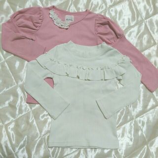 ブランシェス(Branshes)のm様専用 branshes♡100cm 長袖カットソー2枚セット(Tシャツ/カットソー)