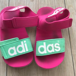 アディダス(adidas)のアディダス サンダル 16cm キッズ 女の子 addidas(サンダル)