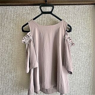 ページボーイ(PAGEBOY)の肩あき5分袖　Tシャツ(カットソー(半袖/袖なし))