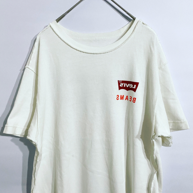 Levi's(リーバイス)のLEVI’S × BEAMS  別注 裏返しTシャツ Sサイズ メンズのトップス(Tシャツ/カットソー(半袖/袖なし))の商品写真