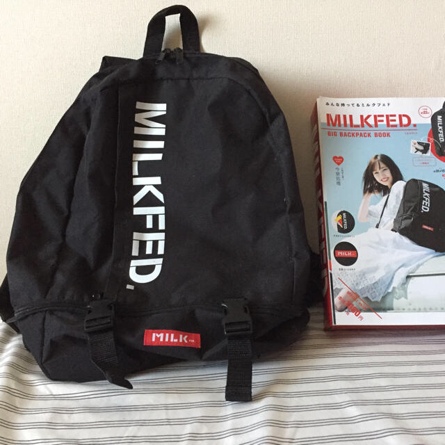 MILKFED.(ミルクフェド)のＭＩＬＫＦＥＤ．ＢＩＧ　ＢＡＣＫＰＡＣＫ　ＢＯＯＫ エンタメ/ホビーの本(ファッション/美容)の商品写真