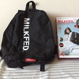 ミルクフェド(MILKFED.)のＭＩＬＫＦＥＤ．ＢＩＧ　ＢＡＣＫＰＡＣＫ　ＢＯＯＫ(ファッション/美容)