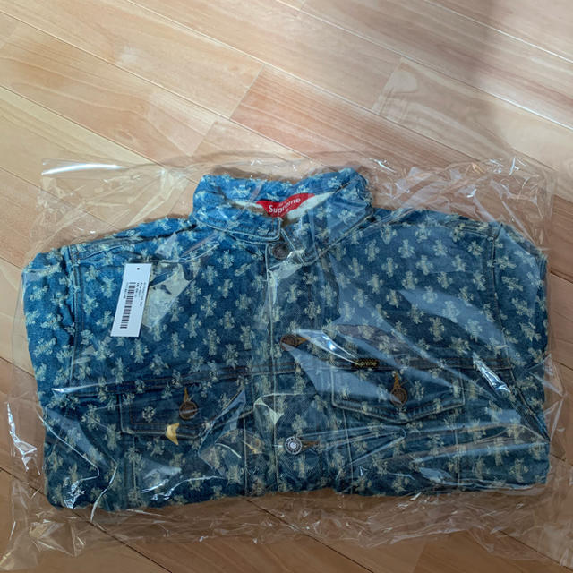 supreme Hole Punch Denim Trucker Jacket 1