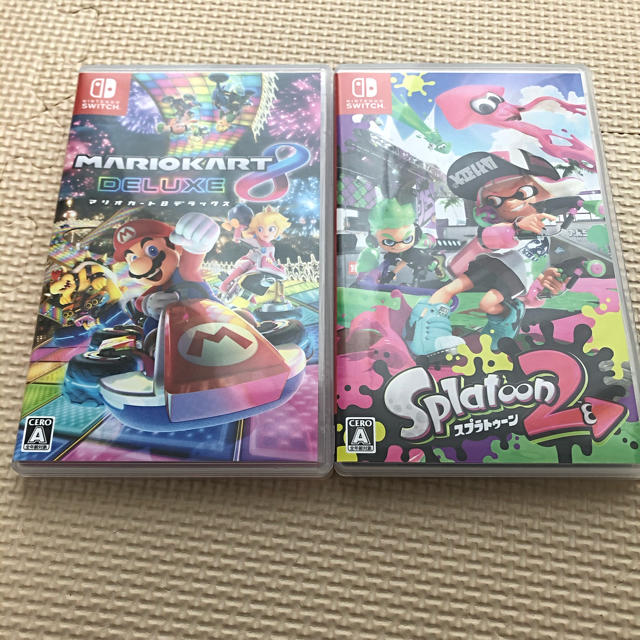 スプラトゥーン2 マリオカート8 セット Switch スイッチ - ゲーム スプラトゥーン2 マリオカート8 セット Switch スイッチ - ゲーム
