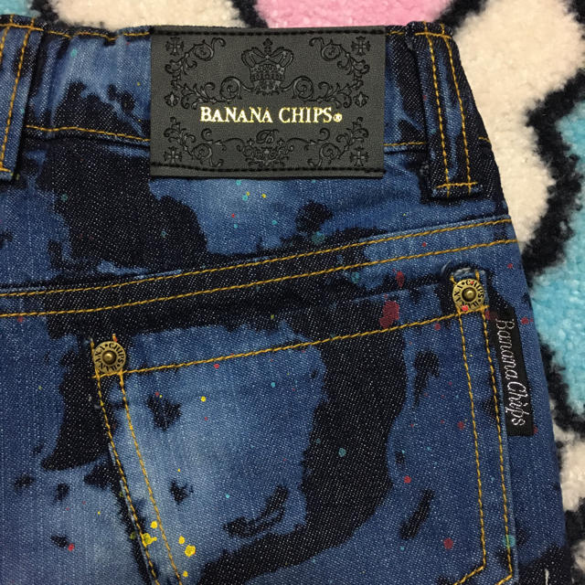 BANANA CHIPS(バナナチップス)の新品タグ付き★バナナチップス★むら染めショーパン★130 キッズ/ベビー/マタニティのキッズ服女の子用(90cm~)(パンツ/スパッツ)の商品写真