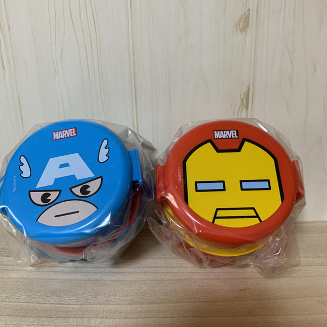 Marvel Marvel キャプテンアメリカ アイアンマン 丸型ランチボックスの通販 By ぐりーん S Shop マーベルならラクマ