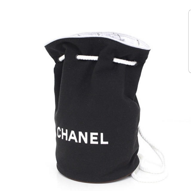 非売品シャネル CHANEL ノベルティ 巾着ショルダー リュックサック ...