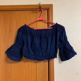 マウジー(moussy)のmoussy  オフショルショートトップス(カットソー(長袖/七分))