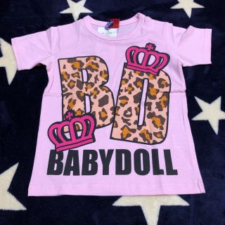 ベビードール(BABYDOLL)の120cm BDヒョウ柄Tシャツ(Tシャツ/カットソー)