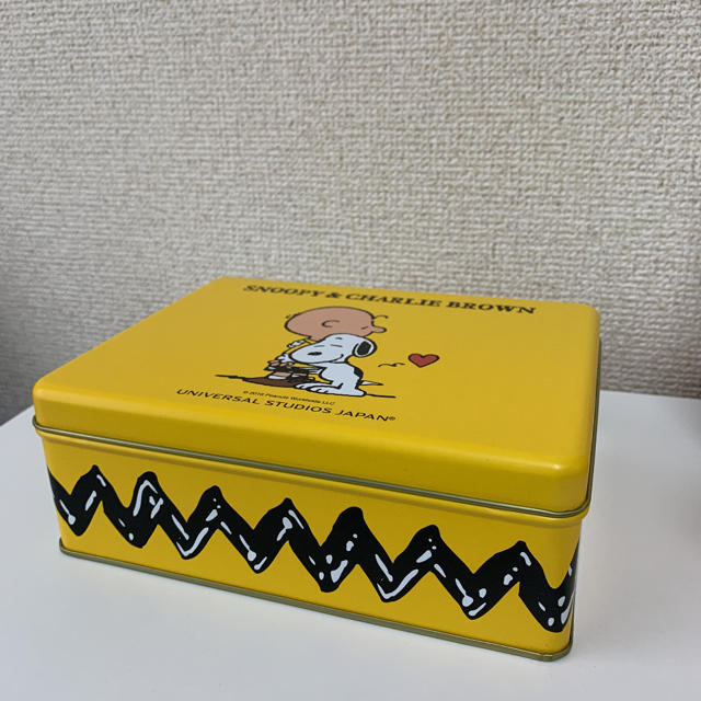 SNOOPY(スヌーピー)のSNOOPY◇USJ クッキー缶 エンタメ/ホビーのコレクション(その他)の商品写真