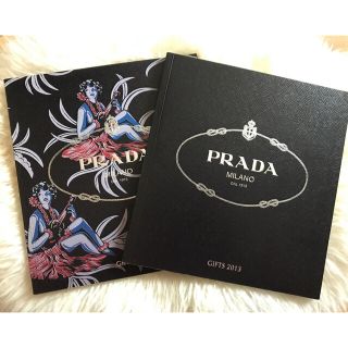 プラダ(PRADA)の希少°✳︎.  PRADA 2013 カタログ2冊セット(ファッション/美容)