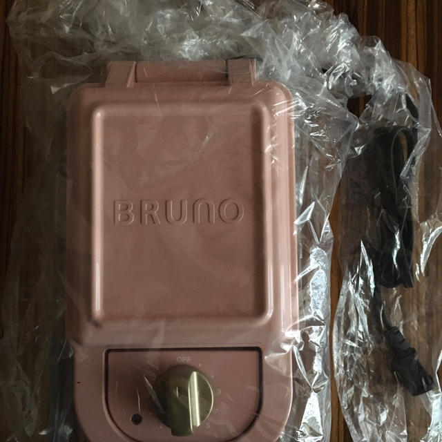 【専用】BRUNO  ホットサンドメーカー　シングル スマホ/家電/カメラの調理家電(サンドメーカー)の商品写真