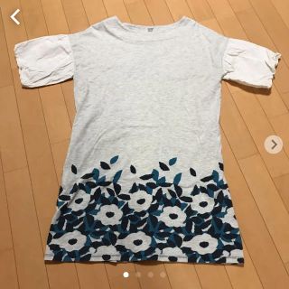 グラニフ(Design Tshirts Store graniph)のTomomo様専用　　グラニフワンピース   花柄(ひざ丈ワンピース)