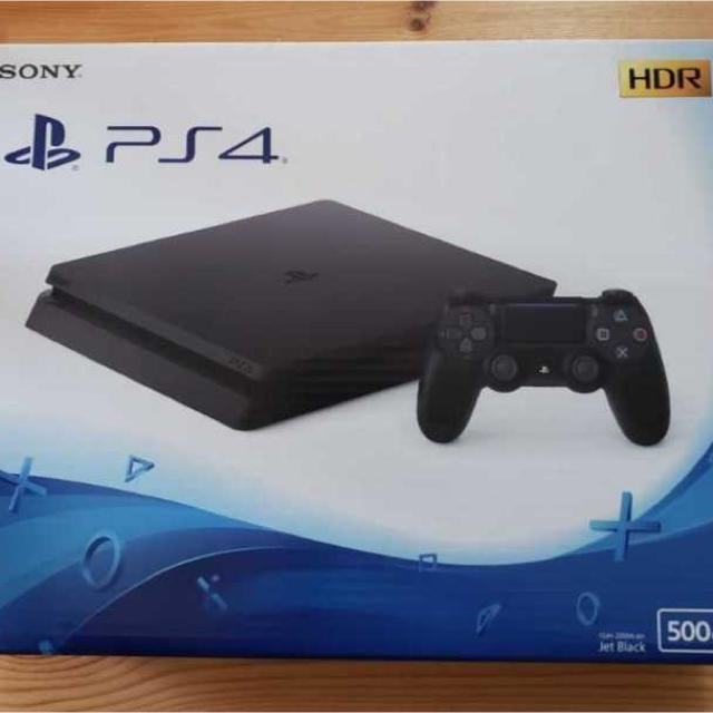 PlayStation 4 ブラック 500GB (CUH-2200AB01)ゲームソフト/ゲーム機本体