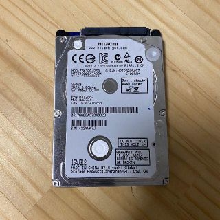 ヒタチ(日立)の日立　内蔵HDD　250GB　2.5インチ(PCパーツ)