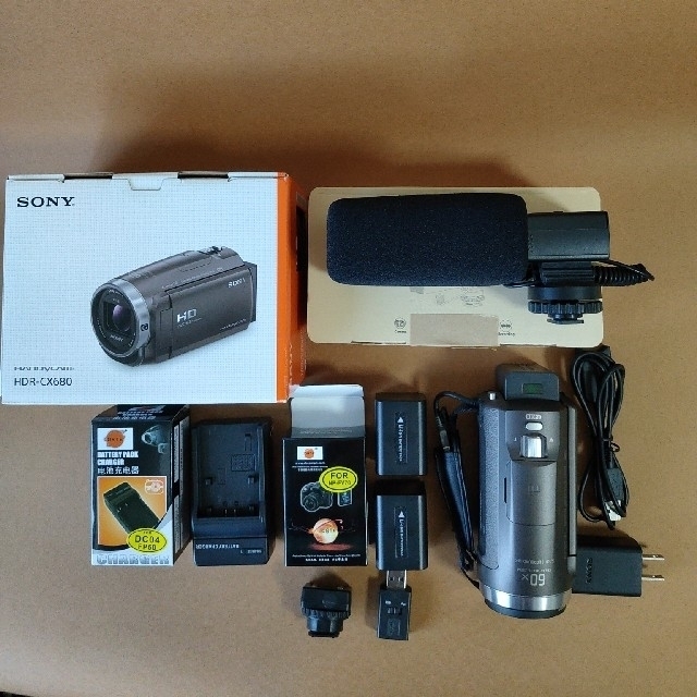 SONY HDR-CX680 超美品、製造19年製