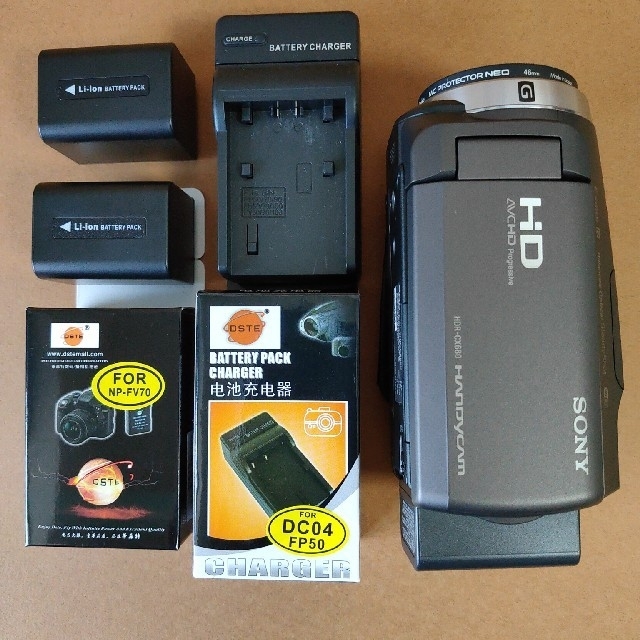SONY(ソニー)のSONY HDR-CX680 超美品、製造19年製 スマホ/家電/カメラのカメラ(ビデオカメラ)の商品写真