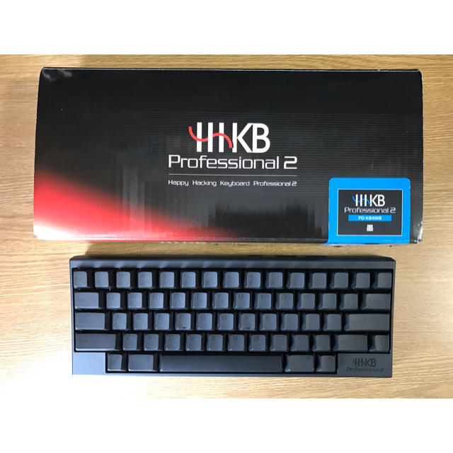 スマホ/家電/カメラHHKB Professional2 US配列　耐振マット&カールコード付き